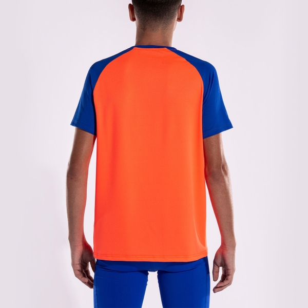 Joma Elite X T-Shirt - Fluor Coral/Royal