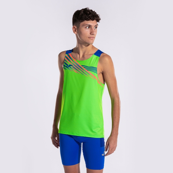 Joma Elite X Tank - Fluor Green/Royal