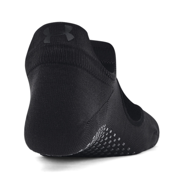 Under Armour Breathe Balance x 2 Socks - Black/Pitch Gray
