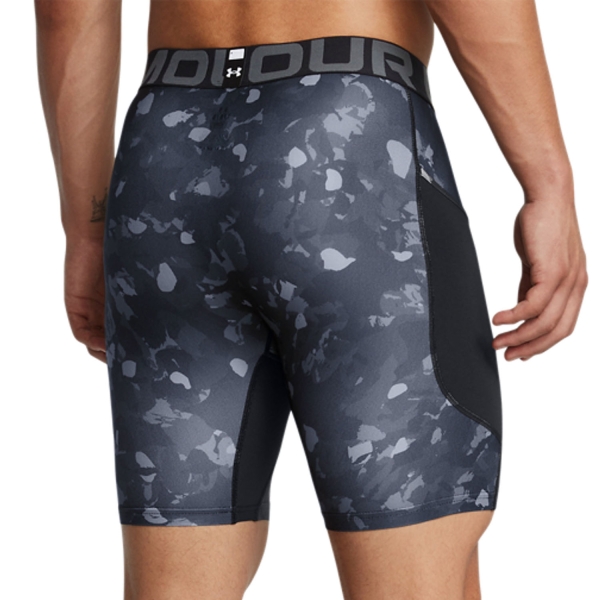 Under Armour HeatGear Print Mallas Cortas - Black/White