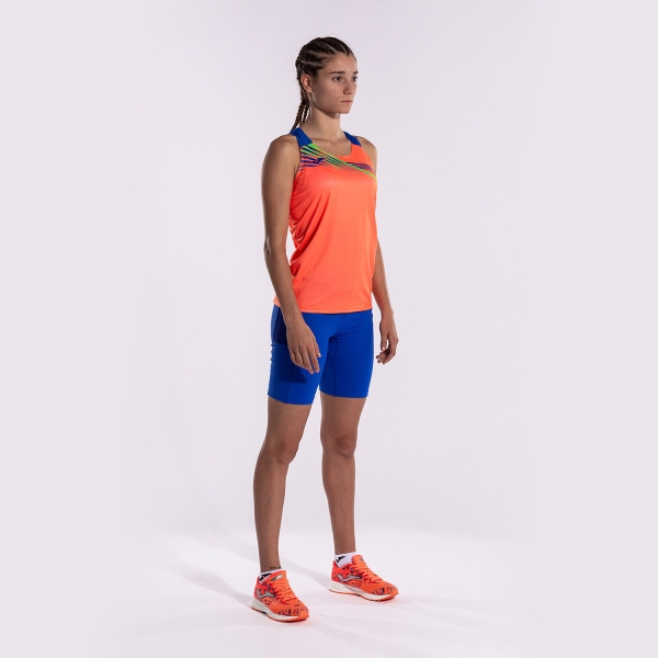 Joma Elite X Tank - Flour Coral/Royal