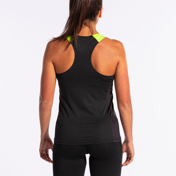 Joma Elite X Top - Black/Fluor Yellow
