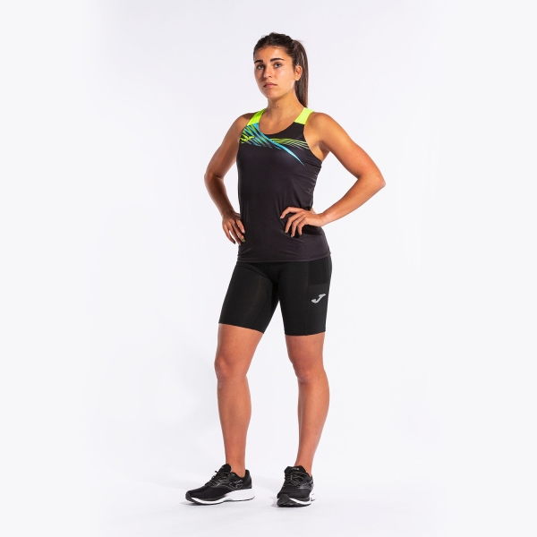 Joma Elite X Top - Black/Fluor Yellow