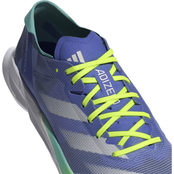 adidas adizero adios 8 - Blue Spark/Zero Metal/Flash Aqua