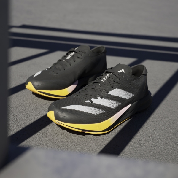 adidas adizero adios 8 - Core Black/Zero Metallic/Spark
