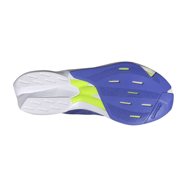 adidas adizero adios 8 - Lucid Blue/Zero Metallic/Lucid Lemon