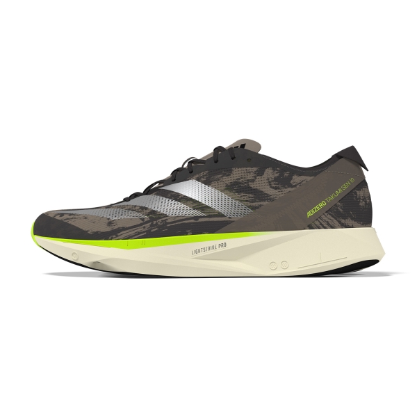 adidas adizero Takumi Sen 10 - Charcoal/Silver Metallic/Chalky Brown