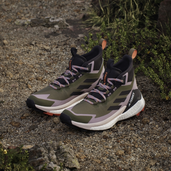 adidas Terrex Free Hiker 2 GTX - Olive Strata/Aurora Black/Amber Tint