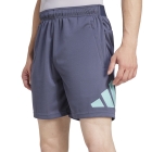 adidas Essentials Logo 5in Pantaloncini - Shadow Navy/Mint Ton