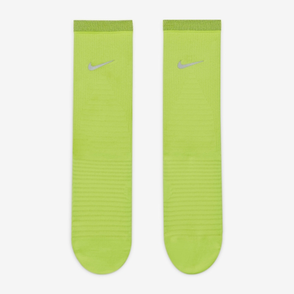 Nike Spark Lightweight Calcetines - Volt/Reflect Silver