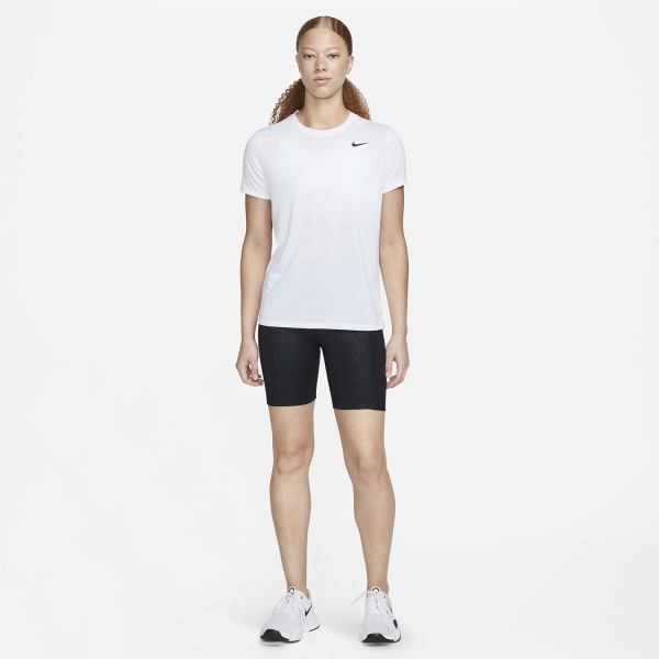 Nike Dri-FIT Swoosh T-Shirt - White/Black