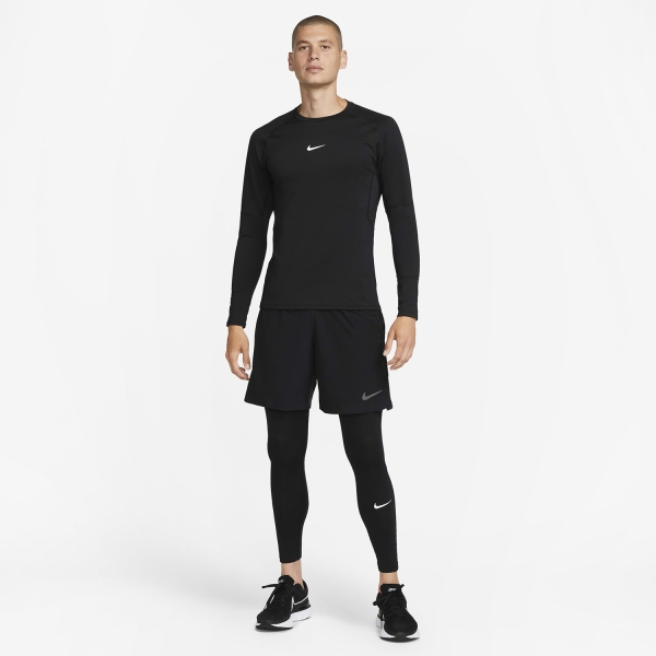 Nike Pro Warm Long Tights - Jade Horizon/Light Silver