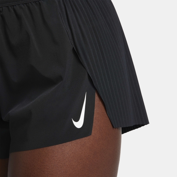Nike Aeroswift 3in Shorts - Black/White