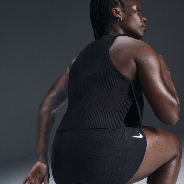 Nike Aeroswift Tank - Black/White