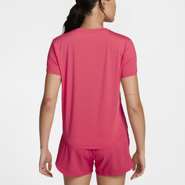 Nike One Classic T-Shirt - Aster Pink/Black