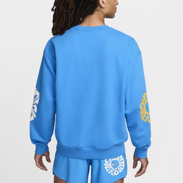 Nike Run Energy Hoodie - LT Photo Blue/University Gold