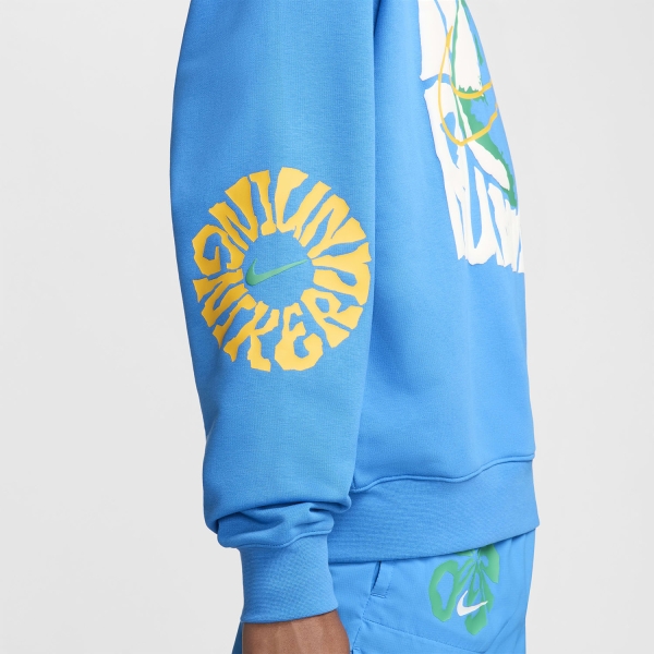 Nike Run Energy Hoodie - LT Photo Blue/University Gold
