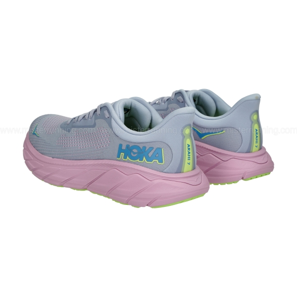 Hoka Arahi 7 - Gull/Pink Twilight