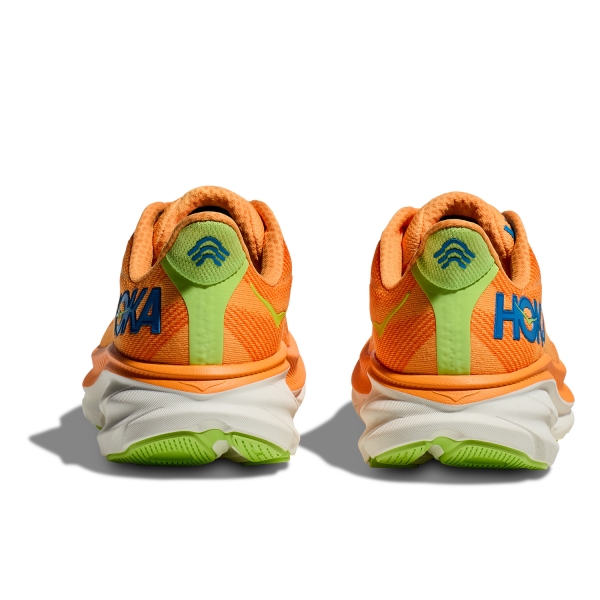 Hoka Clifton 9 Wide - Solar Flare/Lettuce
