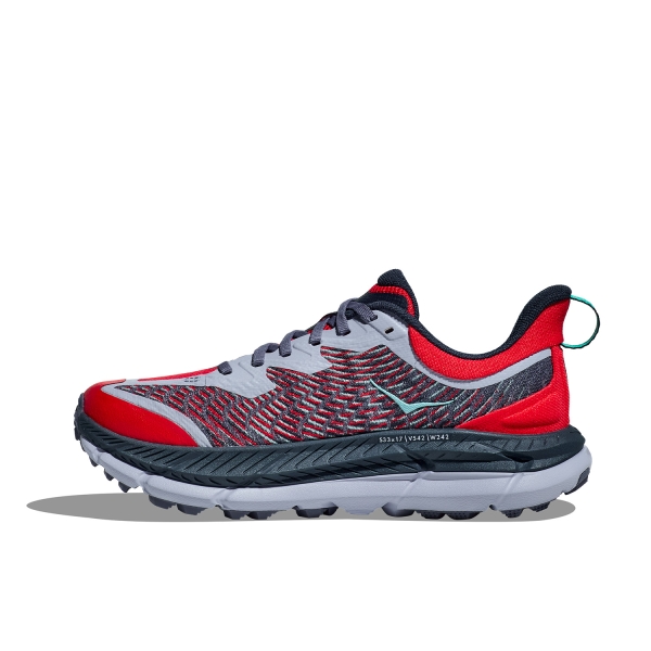 Hoka Mafate Speed 4 - Cerise/Stormy Skies