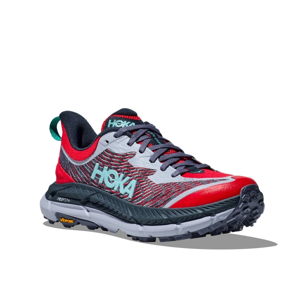 Hoka Mafate Speed 4 - Cerise/Stormy Skies