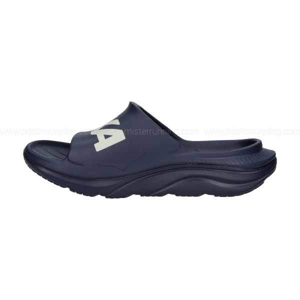 Hoka Ora Athletic Slide - Varsity Navy/White