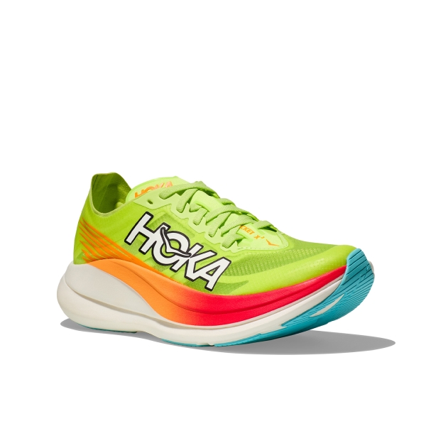 Hoka Rocket X 2 - Lettuce/Solar Flare