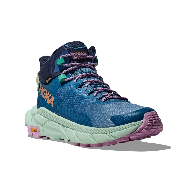 Hoka Trail Code GTX - Foggy Night/Aqua Breeze