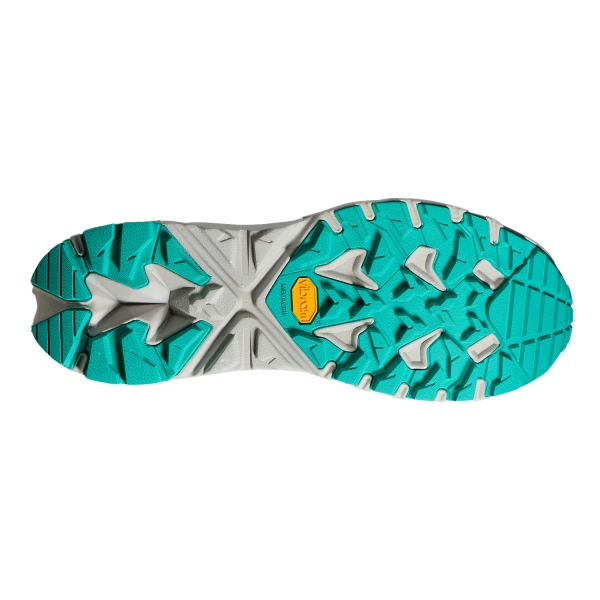 Hoka Trail Code GTX - Galactic Grey/Electric Acqua