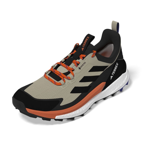 adidas Terrex Free Hiker 2 Low GTX - Wonder Beige/Core Black/Semi Impact Orange