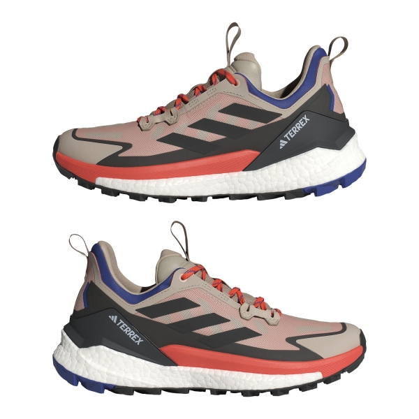 adidas Terrex Free Hiker 2 Low - Wonder Beige/Core Black/Semi Impact Orange