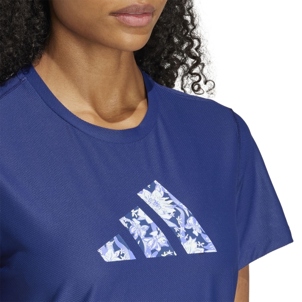 adidas Flora T-Shirt - Dark Blue