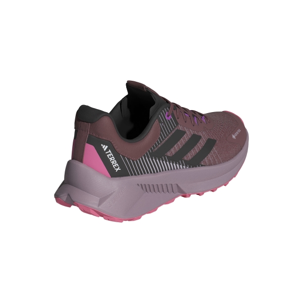 adidas Terrex Soulstride Flow GTX - Quiet Crimson/Core Black/Pink Fusion