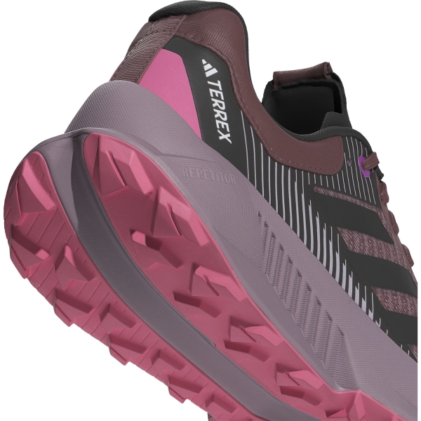 adidas Terrex Soulstride Flow GTX - Quiet Crimson/Core Black/Pink Fusion