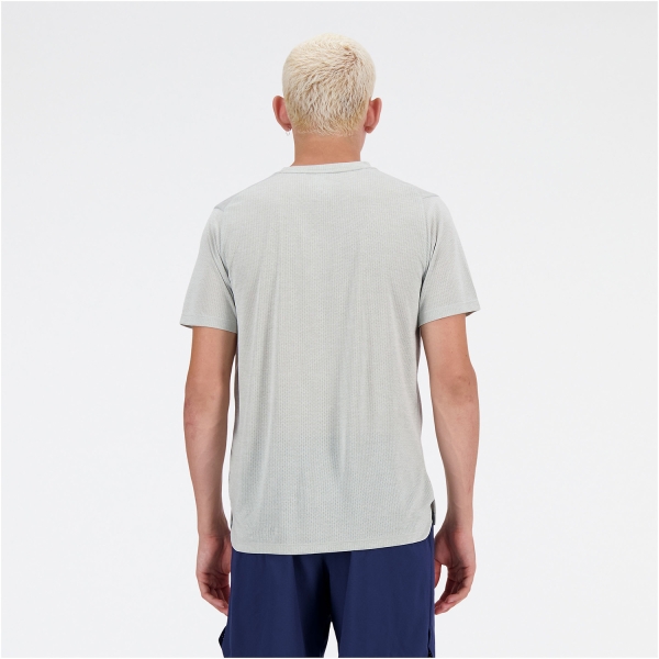 New Balance Athletics Run T-Shirt - Athletic Grey