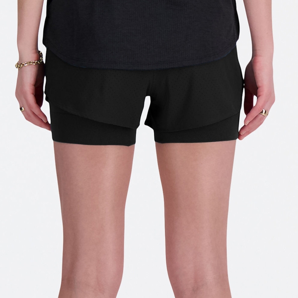 New Balance RC 2 in 1 3in Shorts - Black