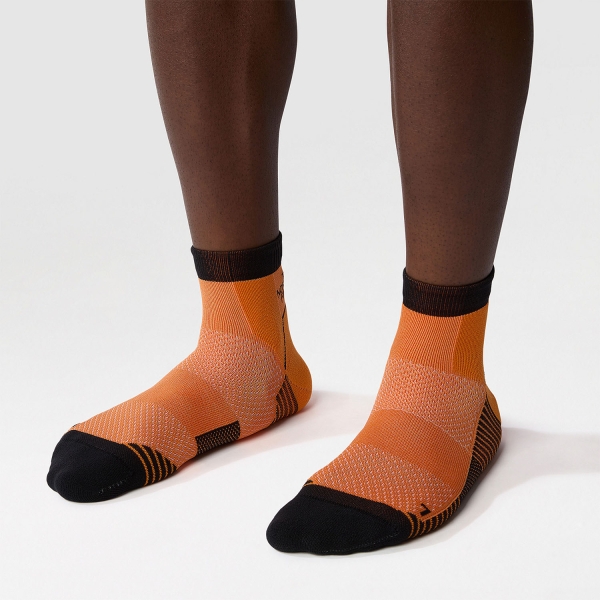 The North Face Logo Socks - Vivid Flame/Black