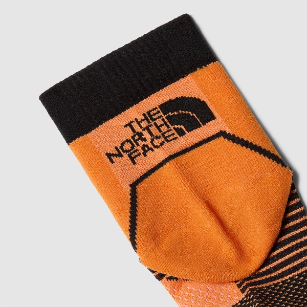 The North Face Logo Socks - Vivid Flame/Black