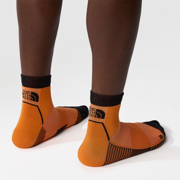 The North Face Logo Socks - Vivid Flame/Black