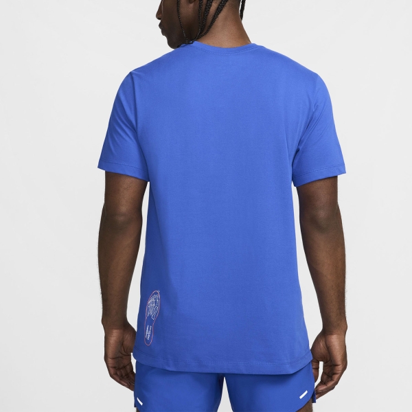 Nike Dri-FIT Blueprint T-Shirt - Game Royal