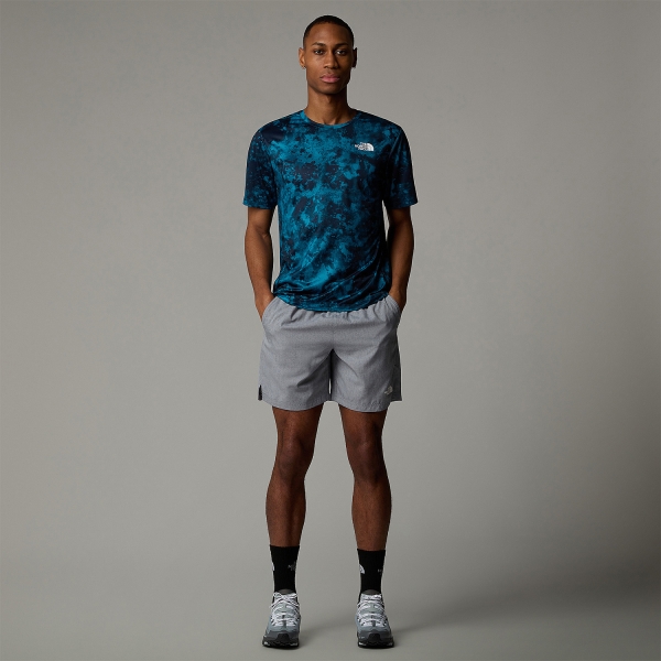 The North Face 24/7 7in Shorts - Mid Grey Heather/NPF