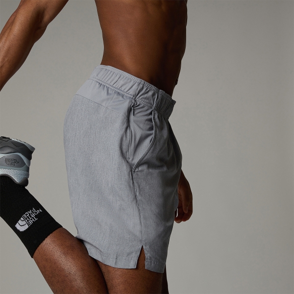 The North Face 24/7 7in Shorts - Mid Grey Heather/NPF