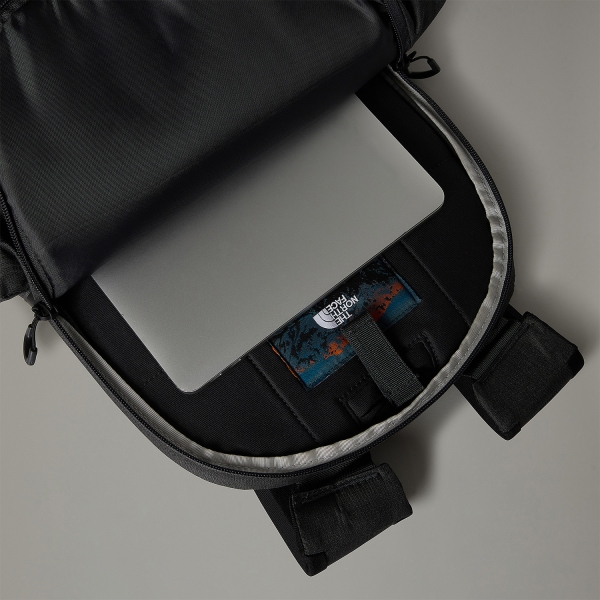 The North Face Borealis Backpack - Asphalt Grey Light Heather/TNF Black
