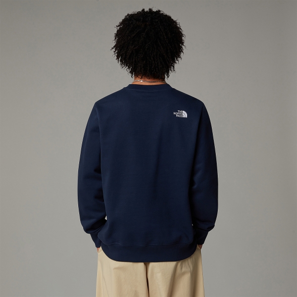 The North Face Drew Peak Crew Sweatshirt - Summit Navy