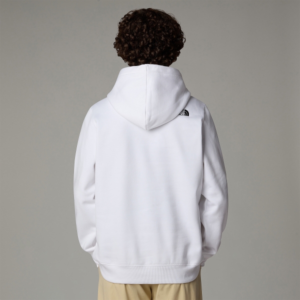 The North Face Drew Peak Hoodie - TNF White/TNF Black
