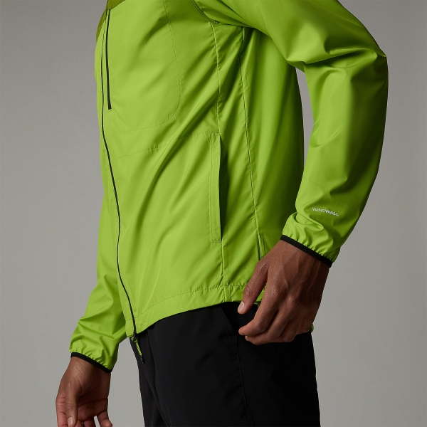 The North Face Higher WindWall Jacket - Meadow Grass/Oak Green