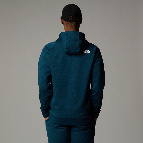 The North Face Reaxion Felpa - Midnight Petrol/Dark Heather/Asphalt Grey
