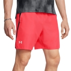Under Armour Launch 7in Shorts - Racer Red/Black/Reflective