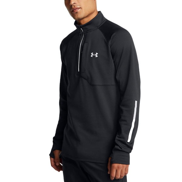 Maglia Running Uomo Under Armour Launch Elite Maglia  Black/Reflective 13866760001