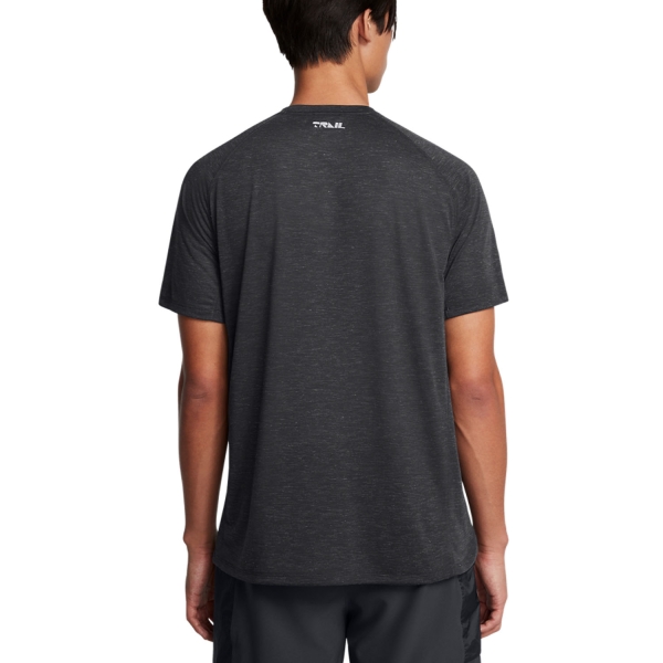 Under Armour Launch Logo T-Shirt - Anthracite/Tetra Grey/Reflective